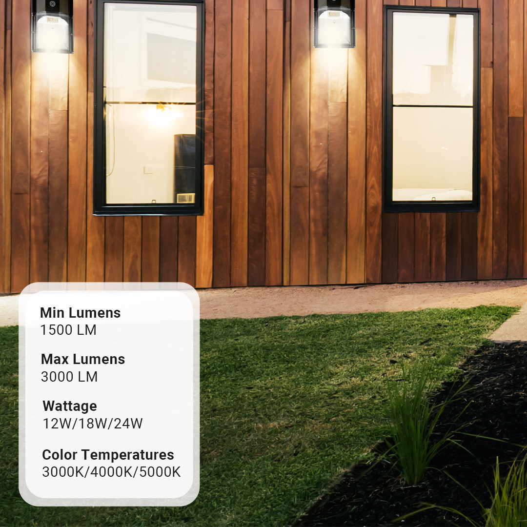 Hexa Mini LED Wall Pack 24W