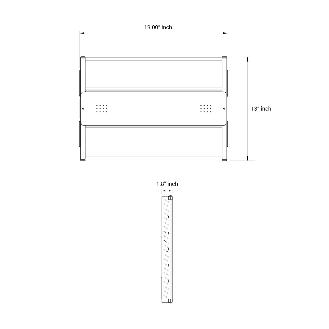 linear high bay diagram