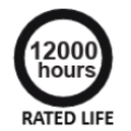 12000 Hours Logo