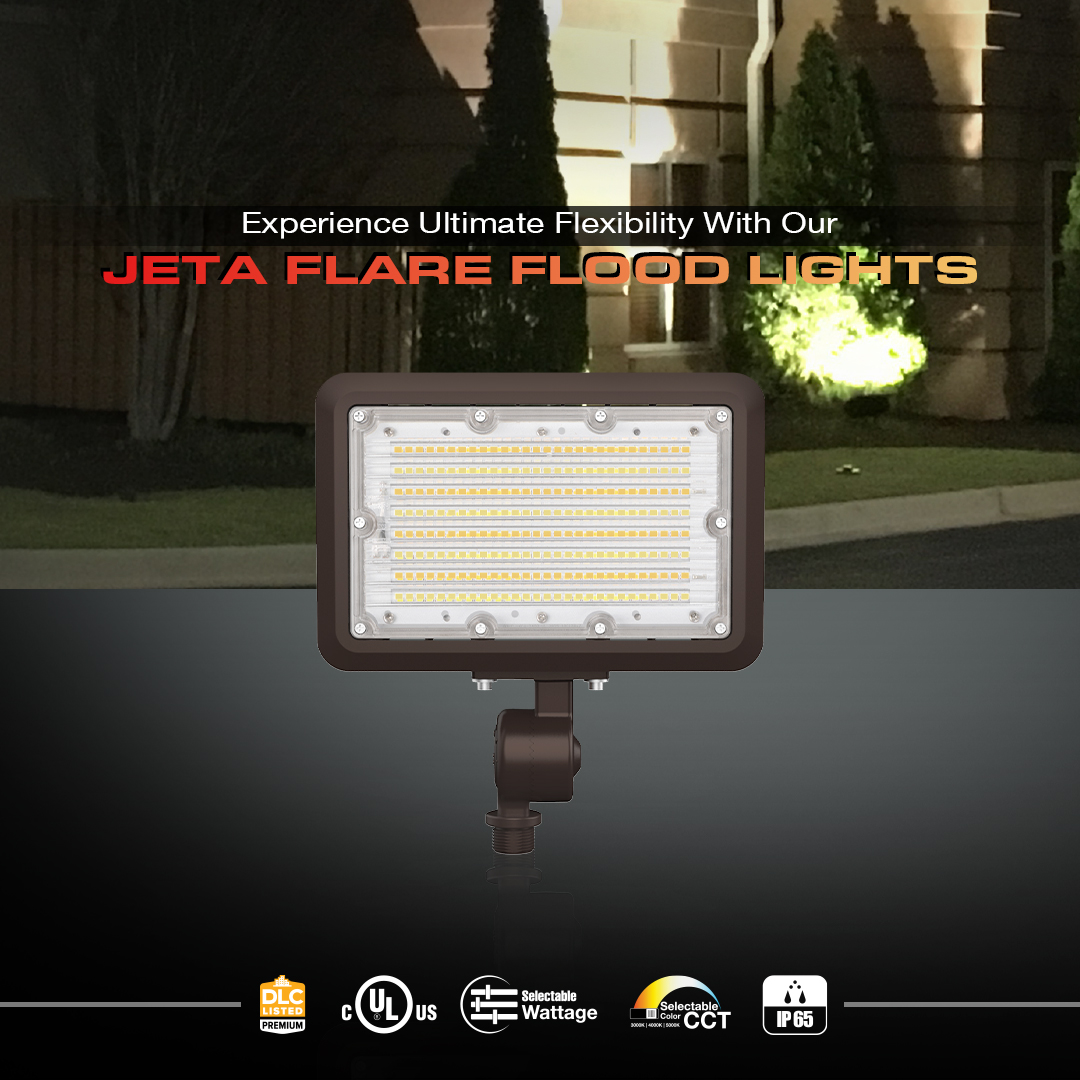 Jeta Flare Flood Light 60W Knuckle