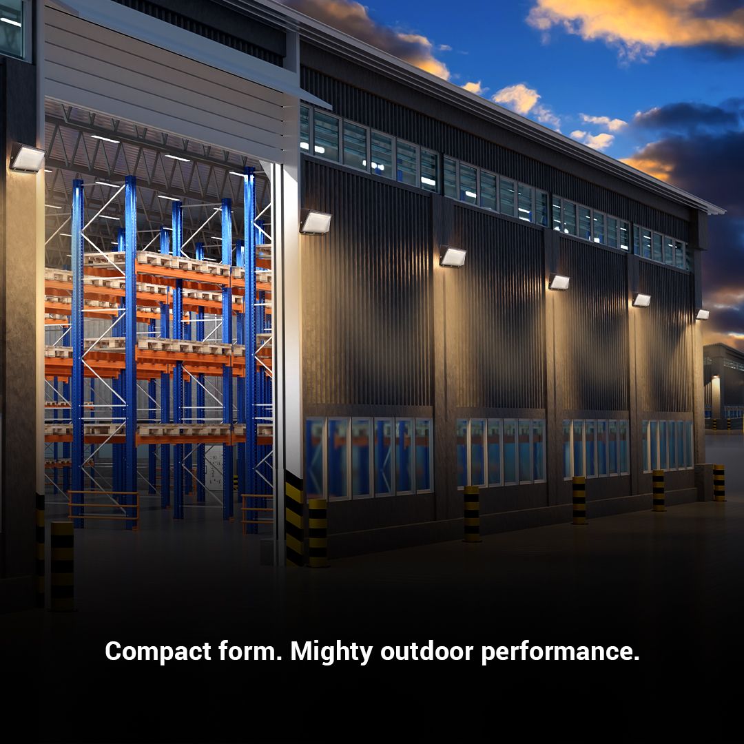 Hexa Half Cut Wall Pack 120W PS