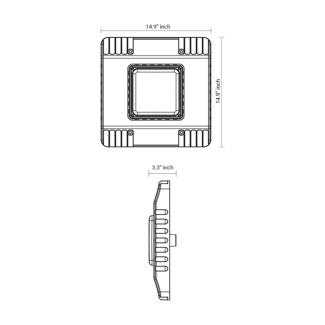 Slim Canopy Light 150W