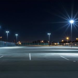 LED Parking lot lights