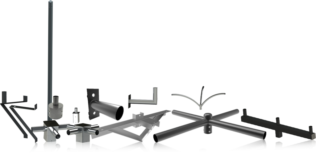 Poles & Adaptor