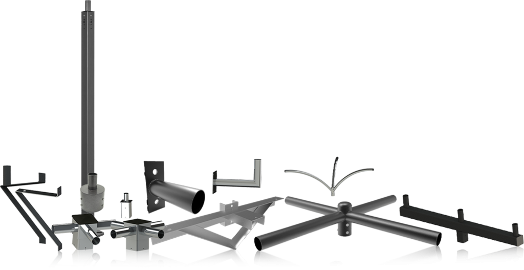 Poles & Adaptor