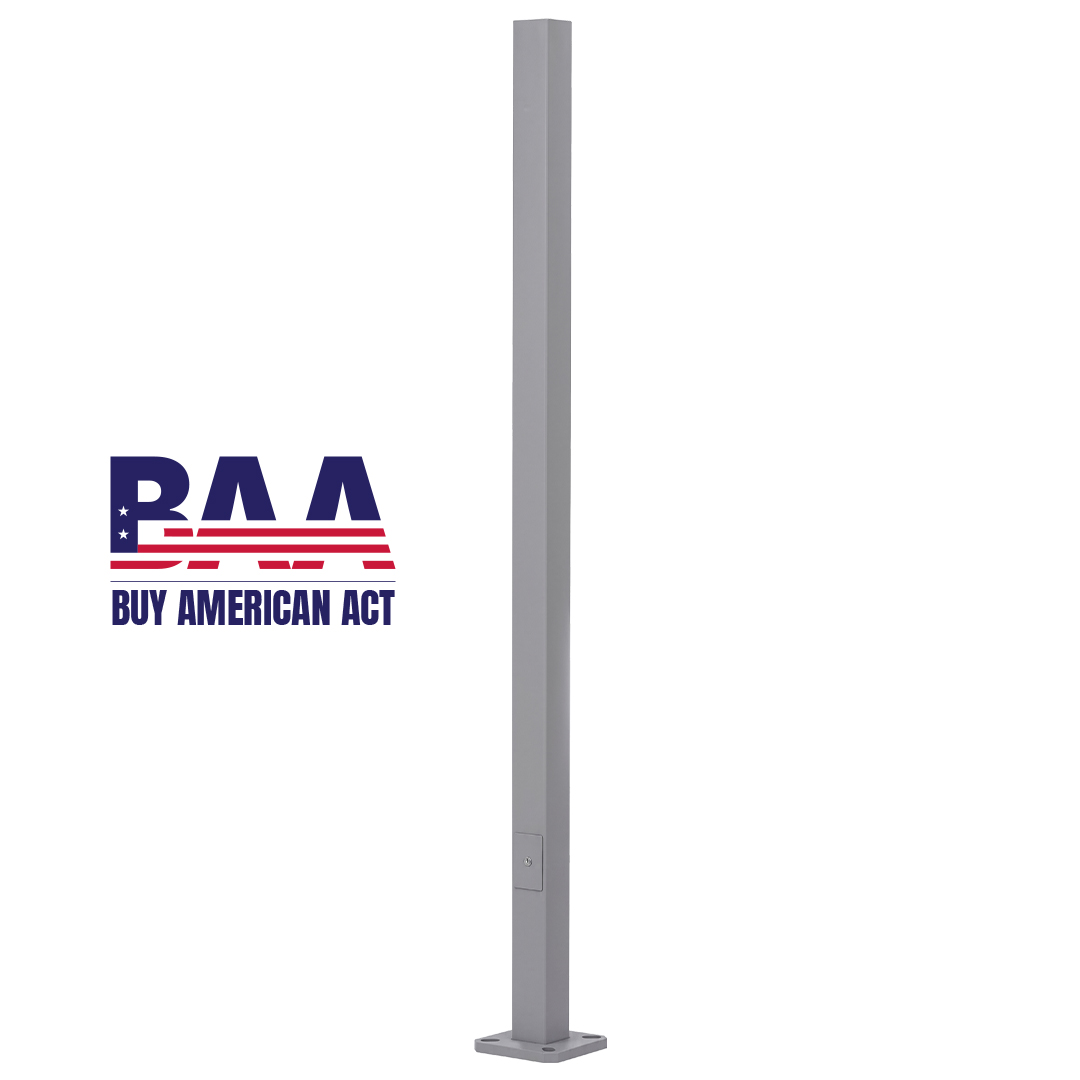 Square Non-Tapered Aluminum Light Pole (SNTA)